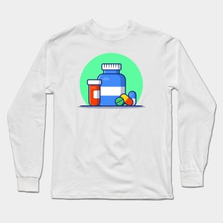 Medicine And Pills Long Sleeve T-Shirt